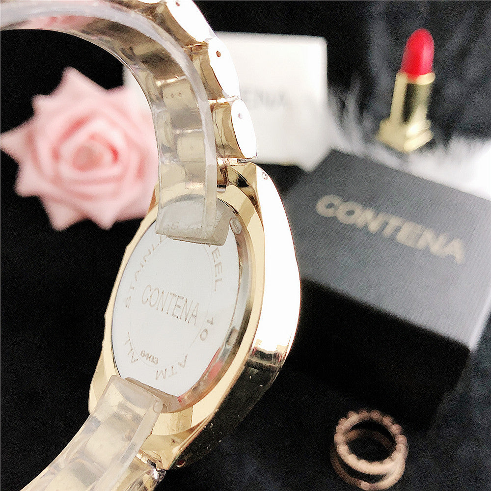 Women's Fashion Imitation Three Eyes Alloy Quartz Analog Wrist Watch - Watches for Women - DYAVOR®