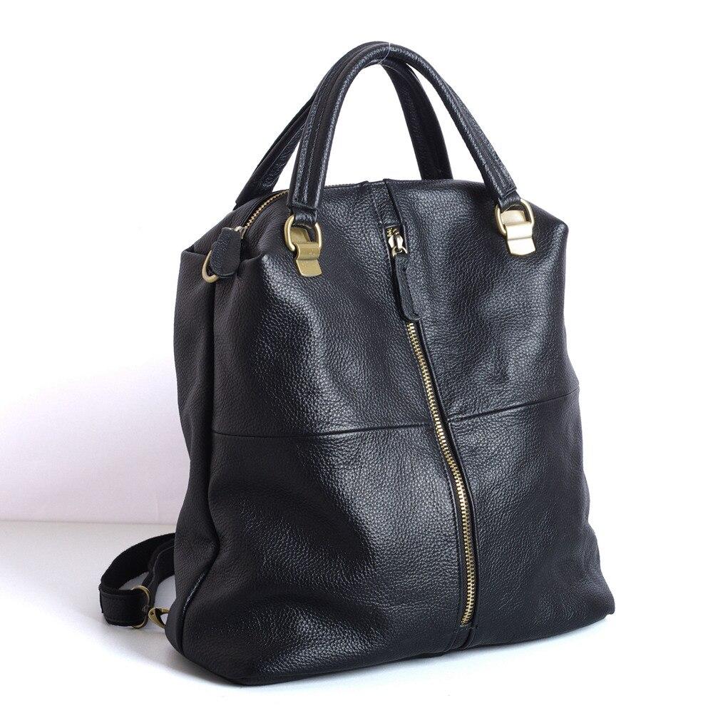 Women's Highend Genuine Leather Large Capacity Soft Handle Backpack - Backpacks - DYAVOR®