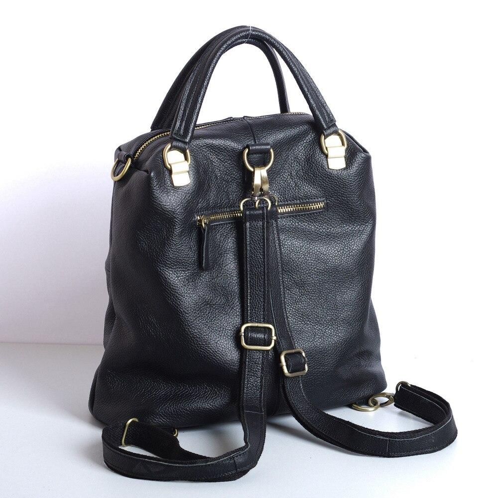 Women's Highend Genuine Leather Large Capacity Soft Handle Backpack - Backpacks - DYAVOR®