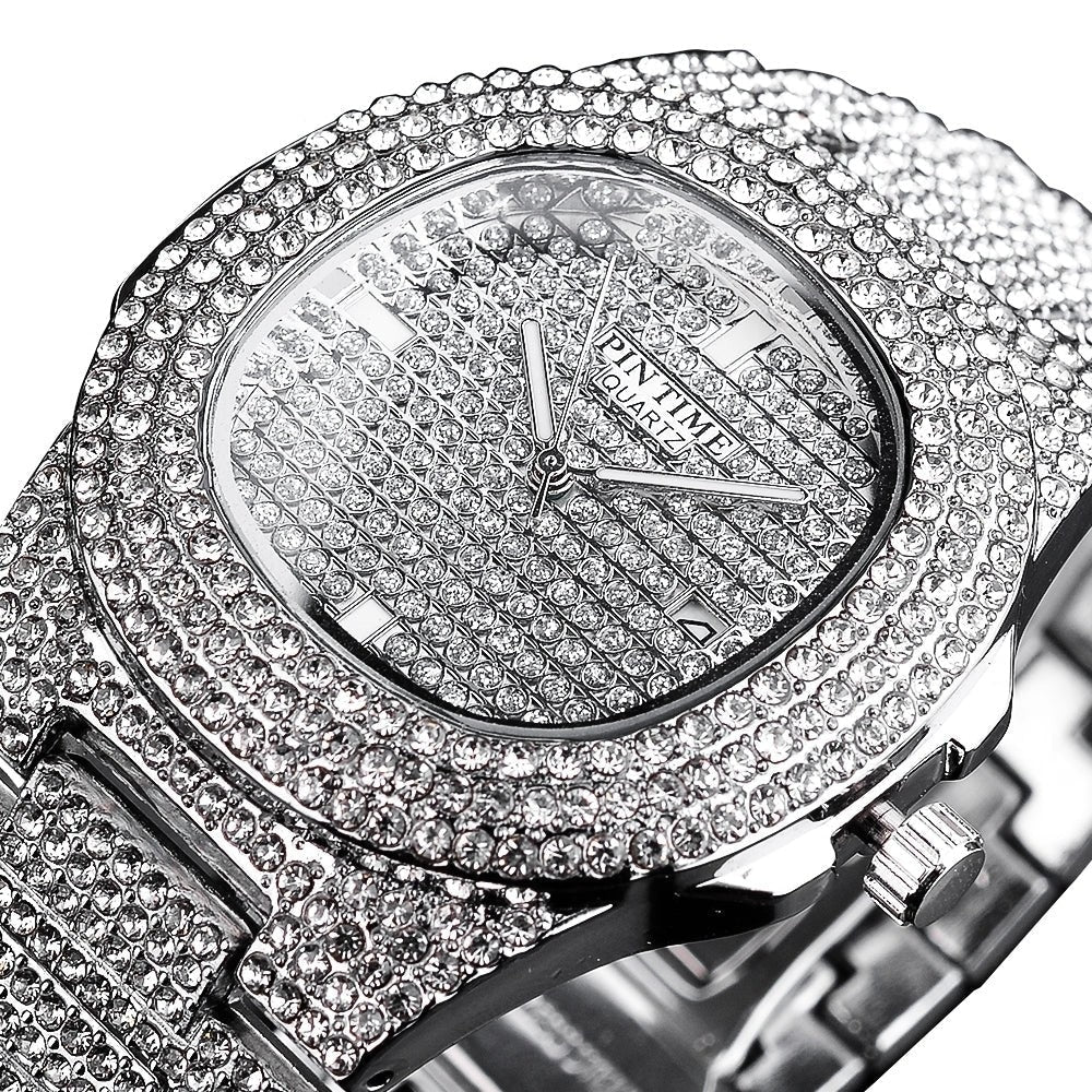 Women's Luxury Diamond Square Shape Quartz Waterproof Wristwatch - Watches for Women - DYAVOR®