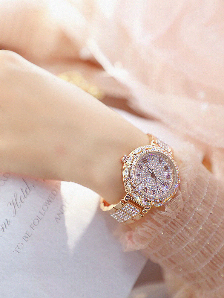 Women's Luxury Fashion Diamond Quartz Stainless Steel Wrist Watch - Watches for Women - DYAVOR®
