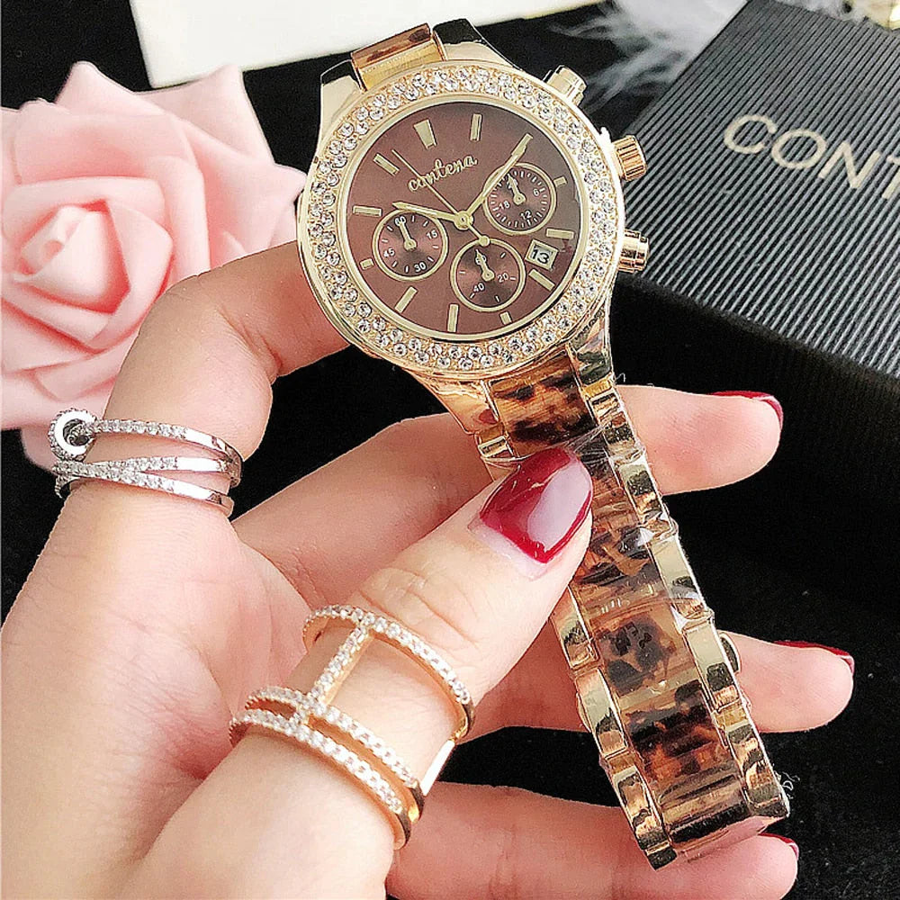 Women's Luxury White Fashion Quartz Movement Stainless Steel Watch - Watches for Women - DYAVOR®