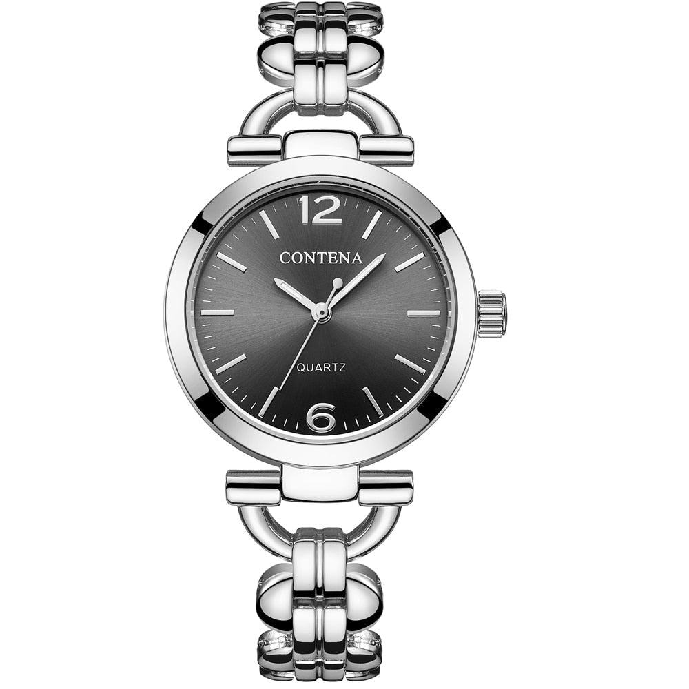 Women's Retro Casual Fashion Stainless Steel Quartz Bracelet Wristwatch - Watches for Women - DYAVOR®