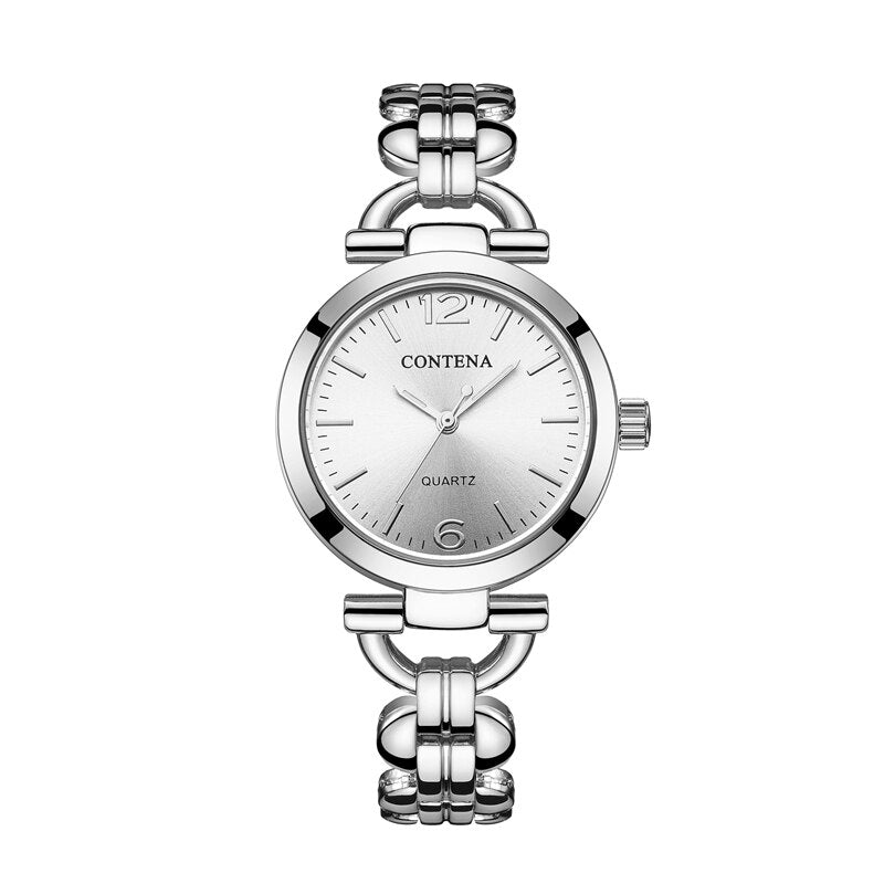 Women's Retro Casual Fashion Stainless Steel Quartz Bracelet Wristwatch - Watches for Women - DYAVOR®