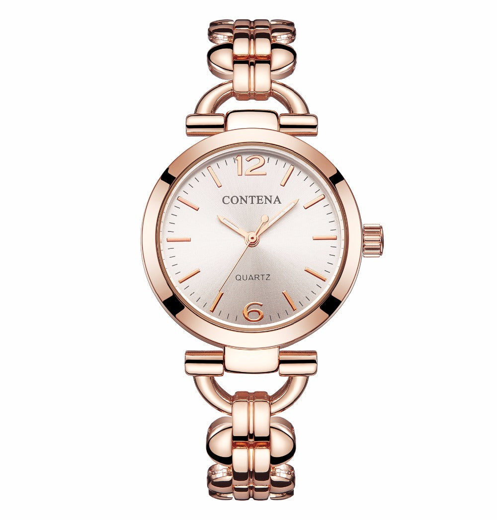 Women's Retro Casual Fashion Stainless Steel Quartz Bracelet Wristwatch - Watches for Women - DYAVOR®