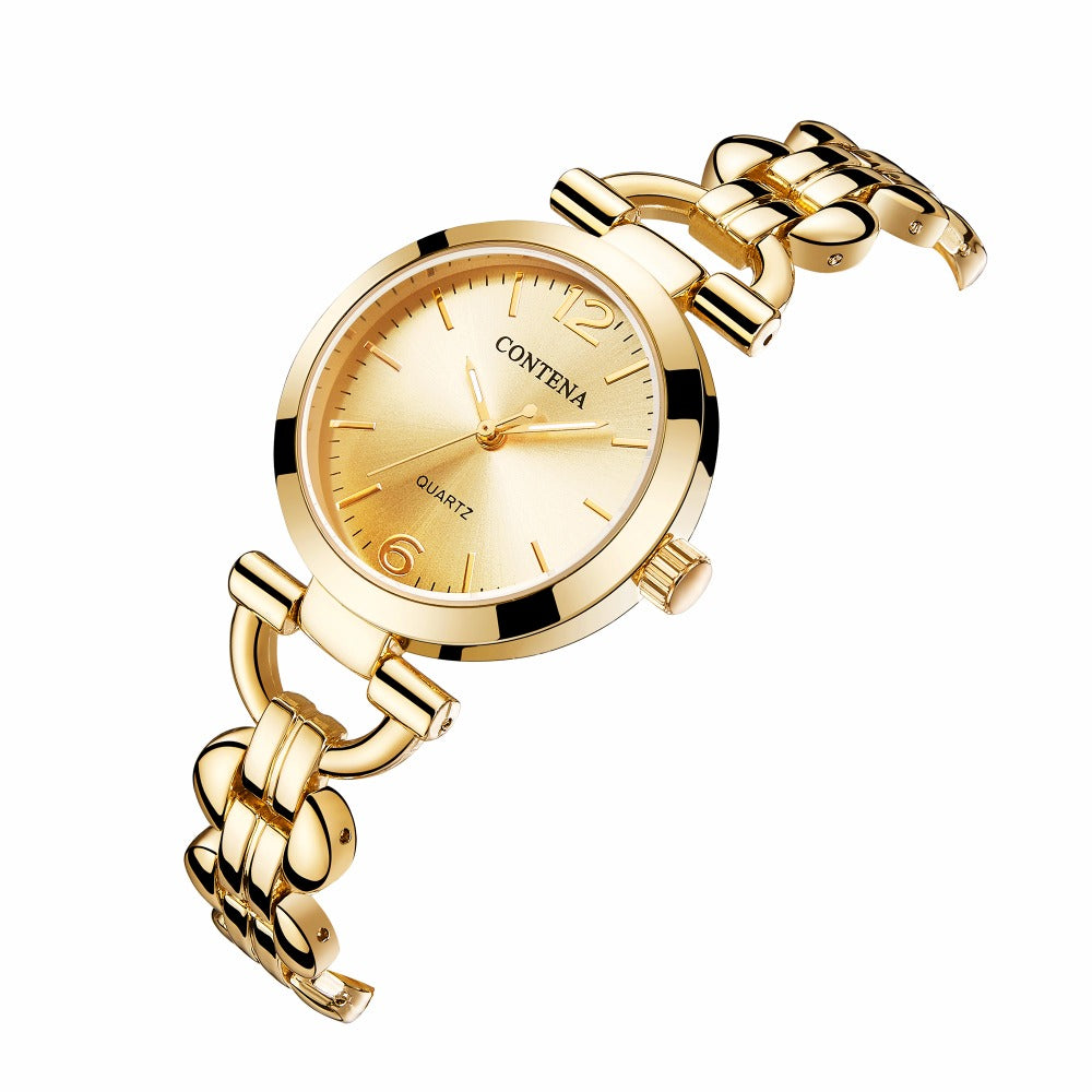 Women's Retro Casual Fashion Stainless Steel Quartz Bracelet Wristwatch - Watches for Women - DYAVOR®