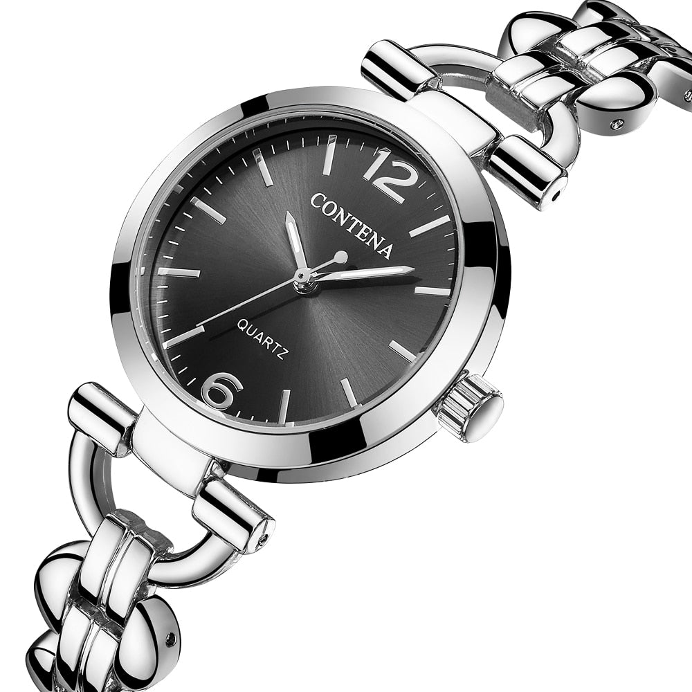 Women's Retro Casual Fashion Stainless Steel Quartz Bracelet Wristwatch - Watches for Women - DYAVOR®