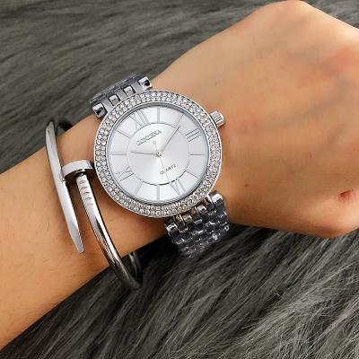 Women's Rhinestone Rose Gold Round Shaped Quartz Wristwatches - Watches for Women - DYAVOR®