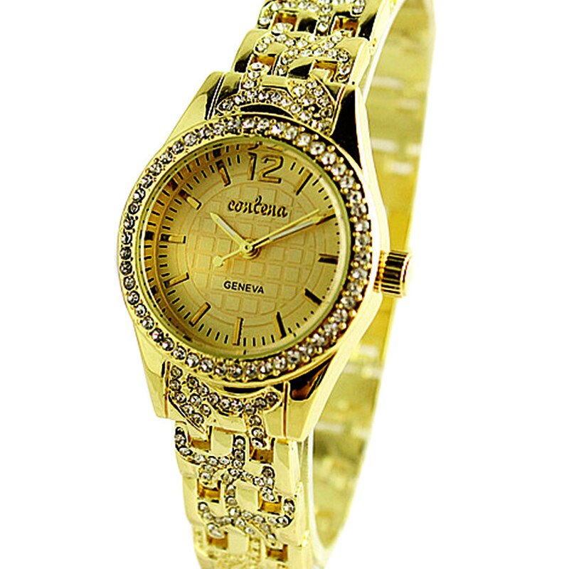Women's Simple Gold Luxury Fashion Diamond Quartz Wristwatch - Watches for Women - DYAVOR®