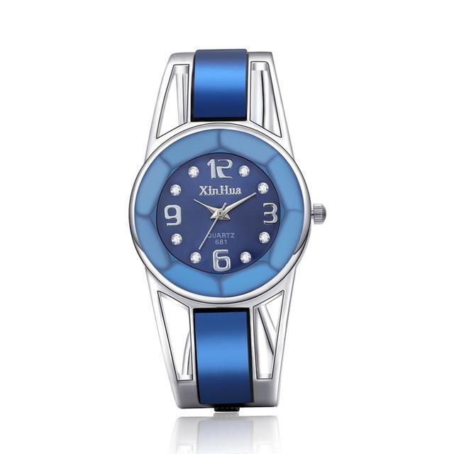 Women's Stainless Steel Casual Wrist Watches with Luxury Rhinestone - Watches for Women - DYAVOR®