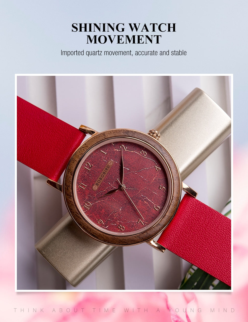 Women Watch Female Alloy Wristwatch Casual fashion Quartz Timepiece Clock Wooden - Watches for Women - DYAVOR®