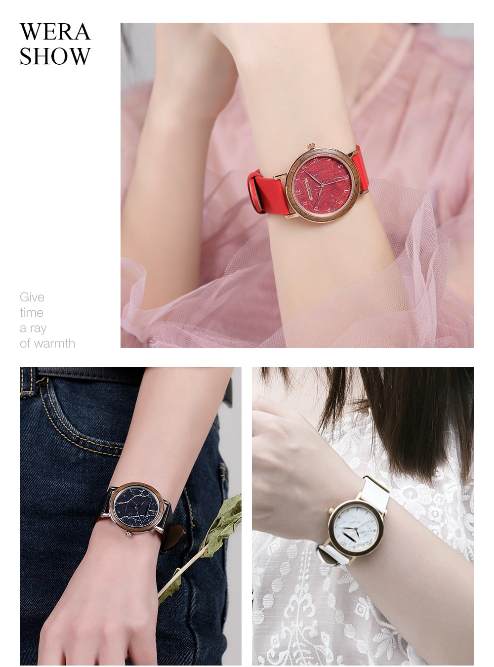 Women Watch Female Alloy Wristwatch Casual fashion Quartz Timepiece Clock Wooden - Watches for Women - DYAVOR®