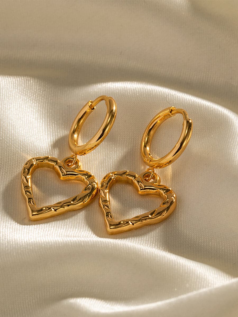 Hollow Heart Earrings MSE00152