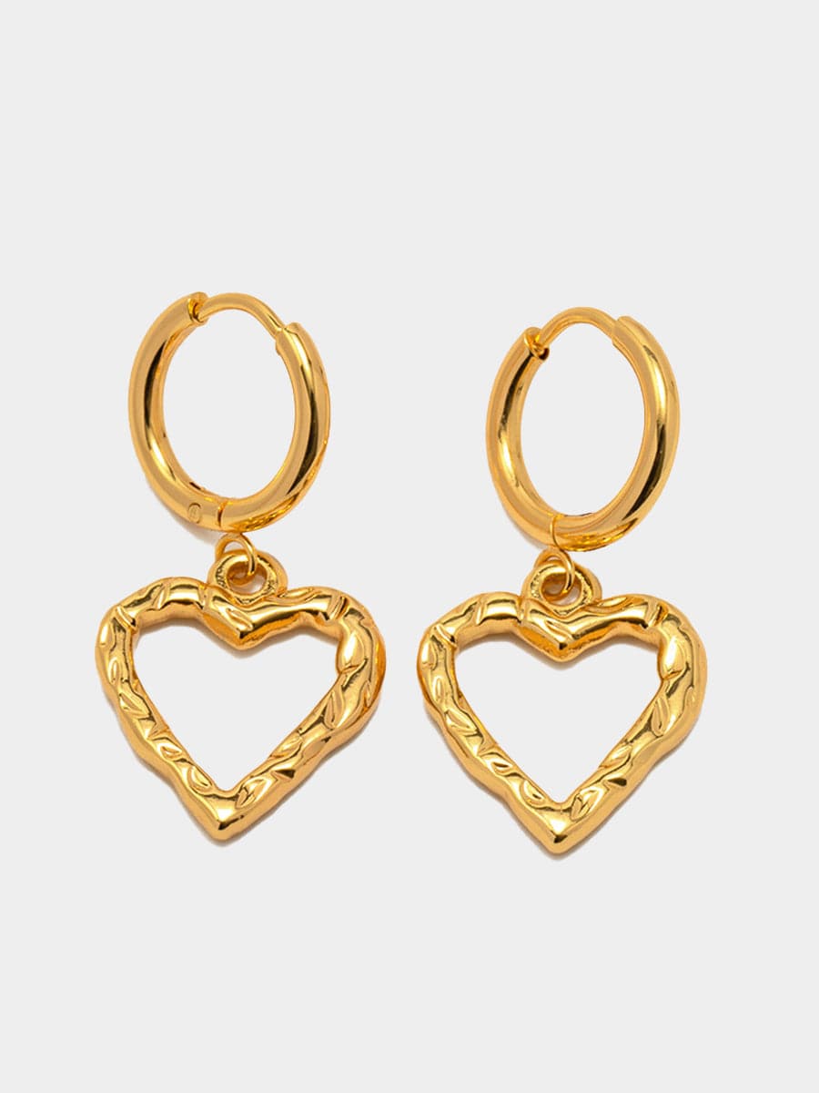 Hollow Heart Earrings MSE00152