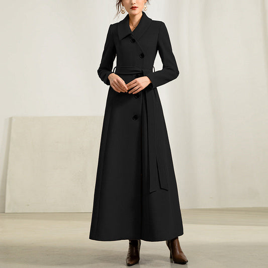  Wool Cashmere Overcoat - coats - DYAVOR® 
