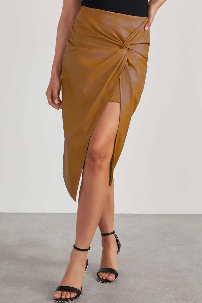  Lena™ | Open Leather Skirt - 05/112024 1 - DYAVOR® 