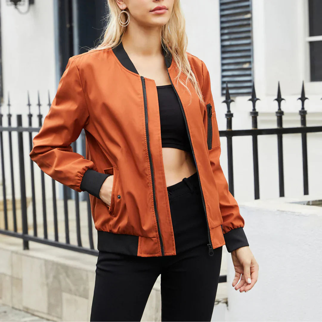  Varcity jacket | casual bomber jacket for women -  - DYAVOR® 