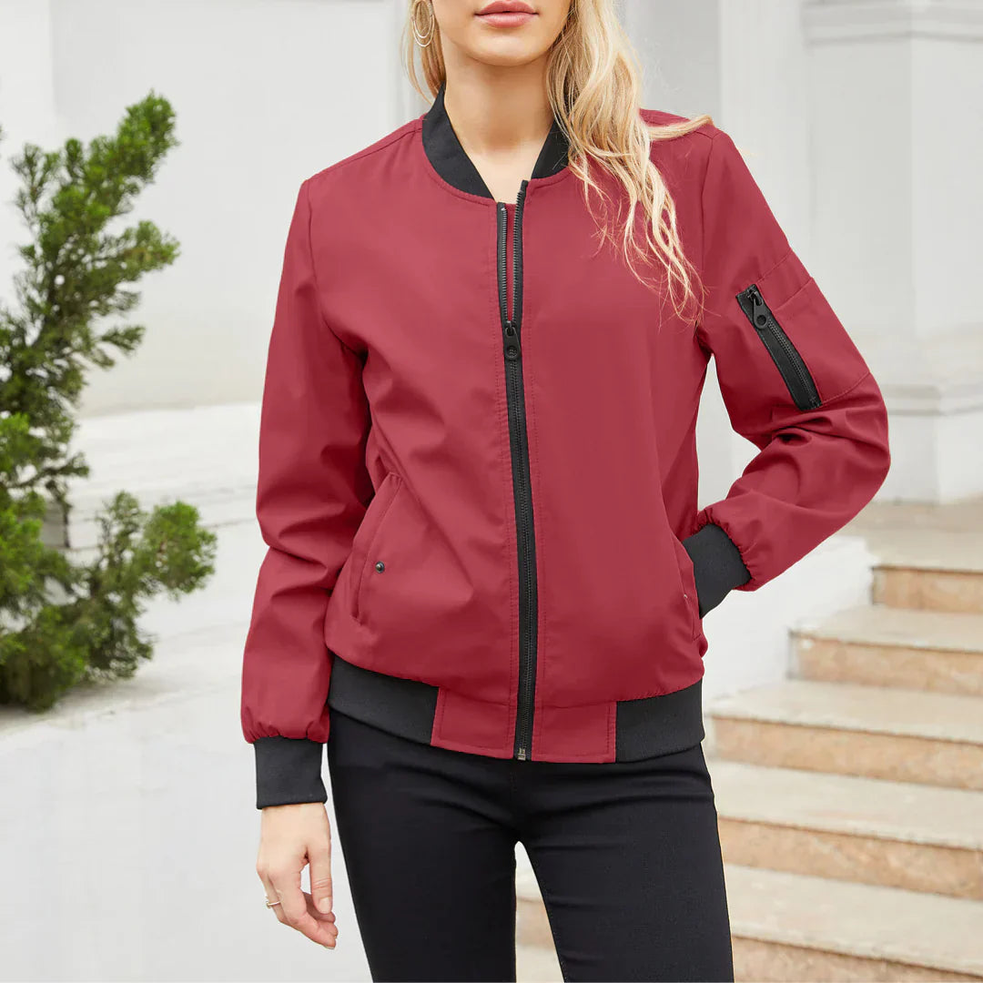  Varcity jacket | casual bomber jacket for women -  - DYAVOR® 