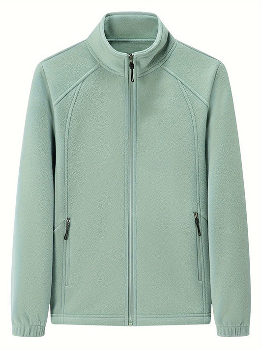  Nina | Plush women's outdoor jacket with standing collar and long sleeve - 07/112024 1 - DYAVOR® 