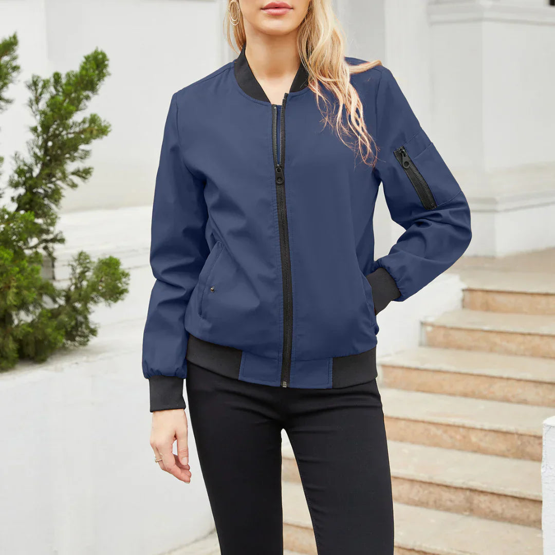  Varcity jacket | casual bomber jacket for women -  - DYAVOR® 