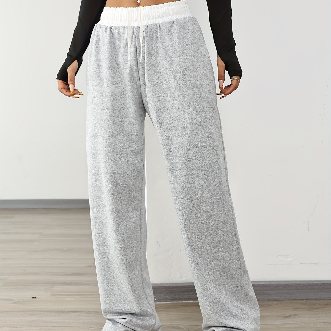  Nina | High stretch color block track pants with pockets - 07/112024 1 - DYAVOR® 