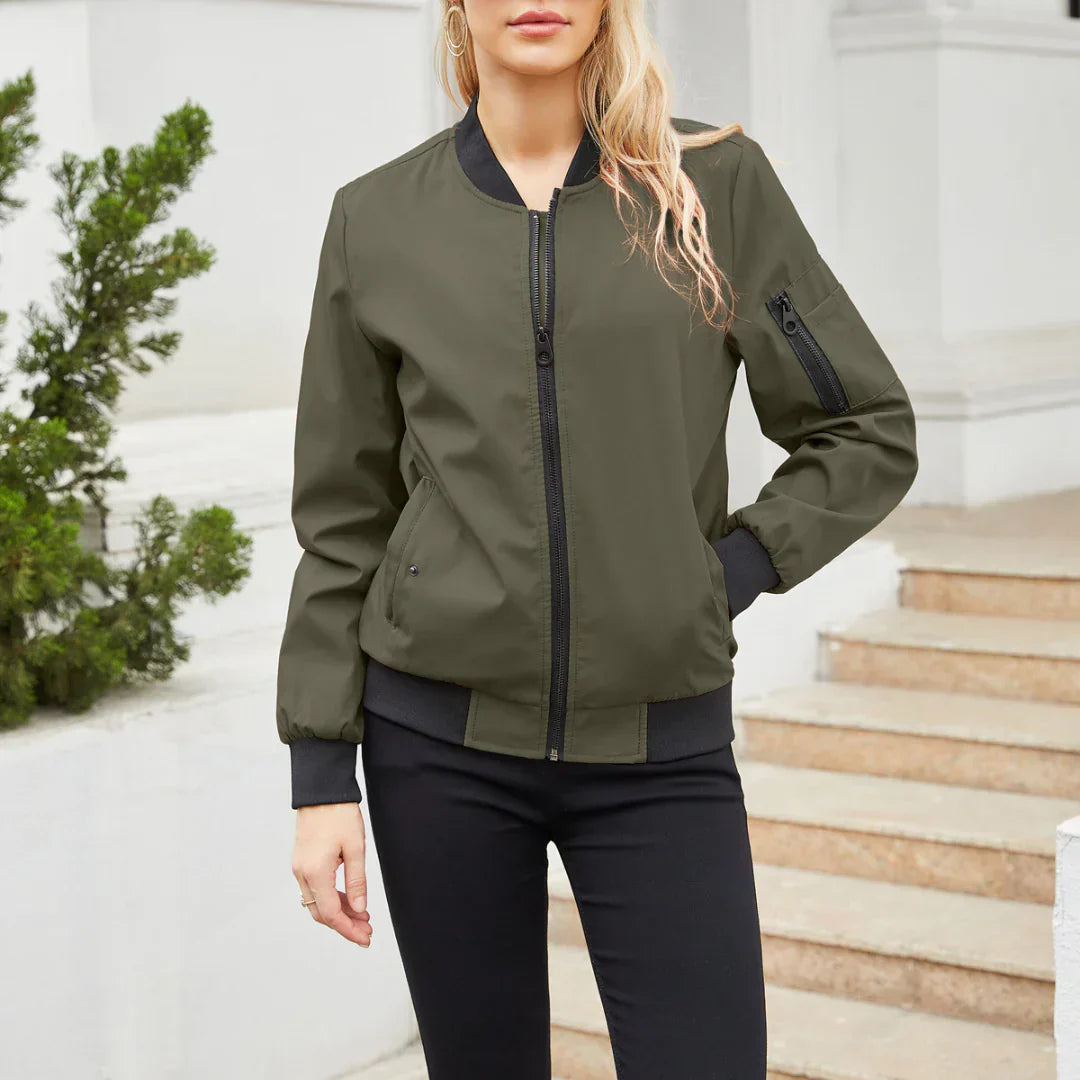  Varcity jacket | casual bomber jacket for women -  - DYAVOR® 