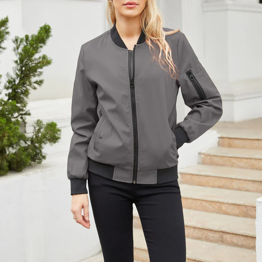  Varcity jacket | casual bomber jacket for women -  - DYAVOR® 