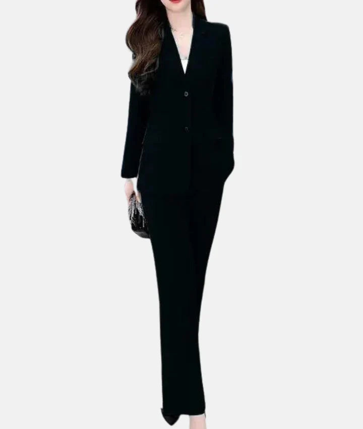  Elegant trouser suit with fitted blazer - 06/112024 3 - DYAVOR® 