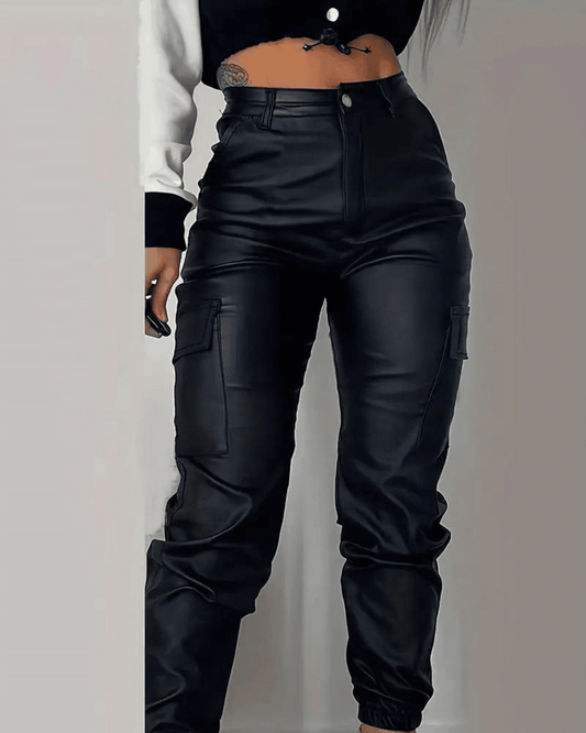  Tough Black Cargo Pants for Ladies - 05/112024 1 - DYAVOR® 