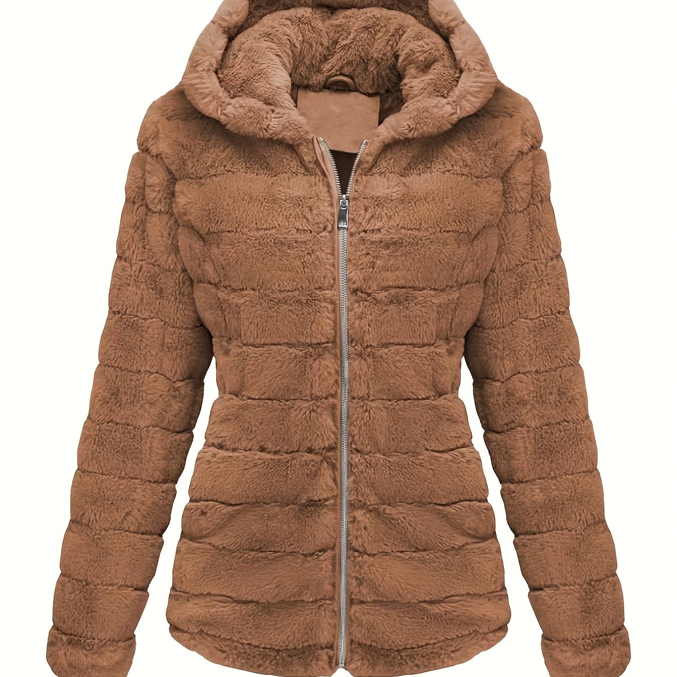  Elise | Stylish solid color teddy coat - 07/112024 1 - DYAVOR® 