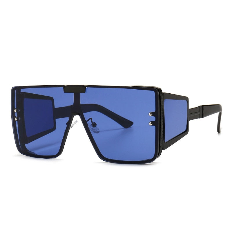  Vintage Retro Fashion Women's Alloy Frame UV400 Oversized Sunglasses - Women Sunglasses - DYAVOR® 