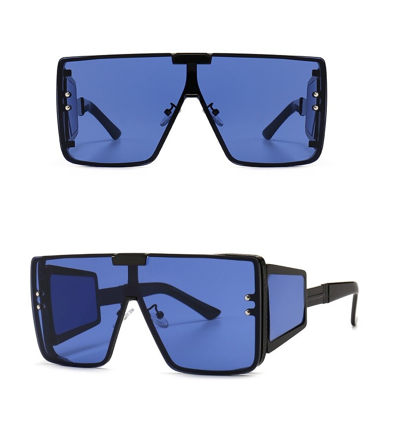  Vintage Retro Fashion Women's Alloy Frame UV400 Oversized Sunglasses - Women Sunglasses - DYAVOR® 