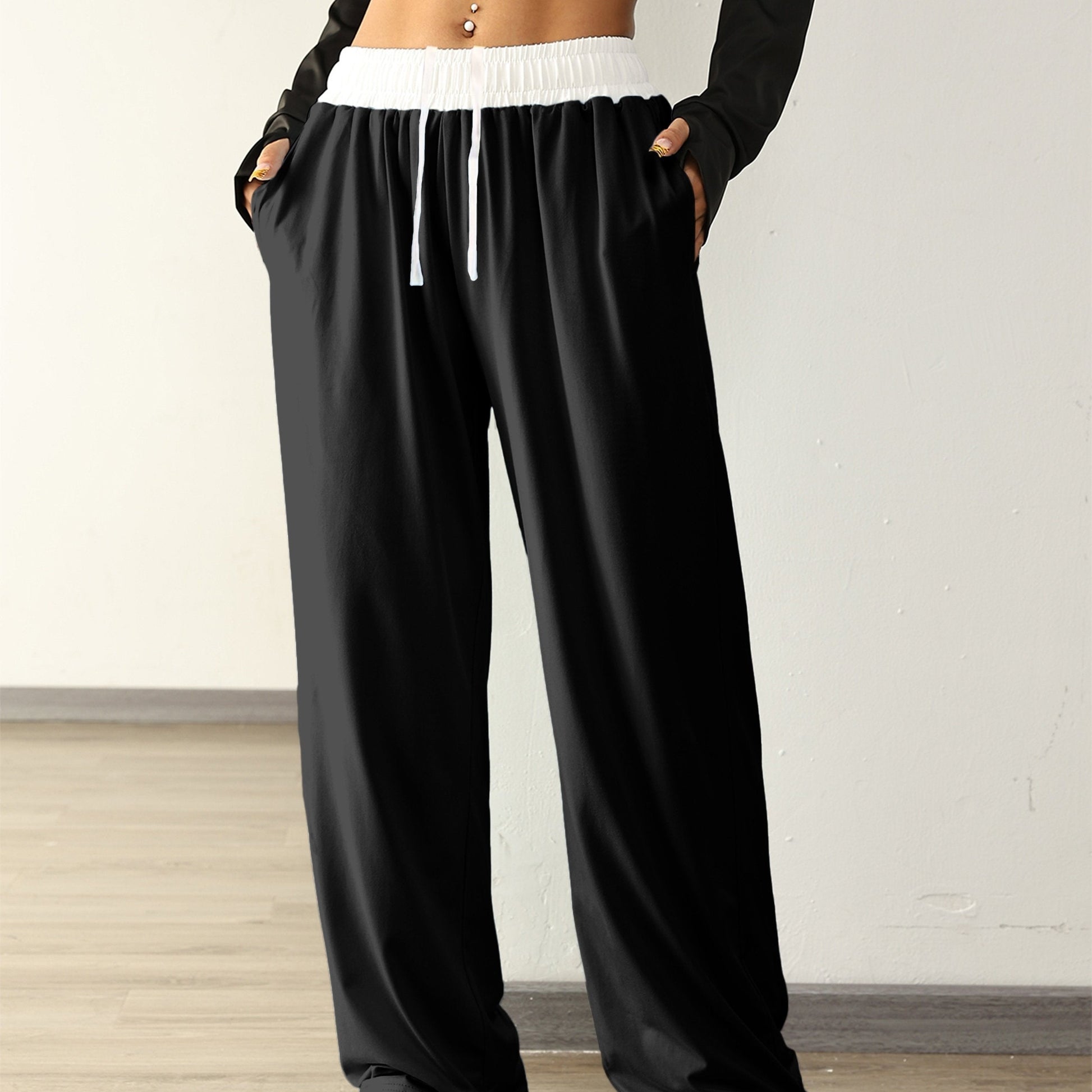  Nina | High stretch color block track pants with pockets - 07/112024 1 - DYAVOR® 
