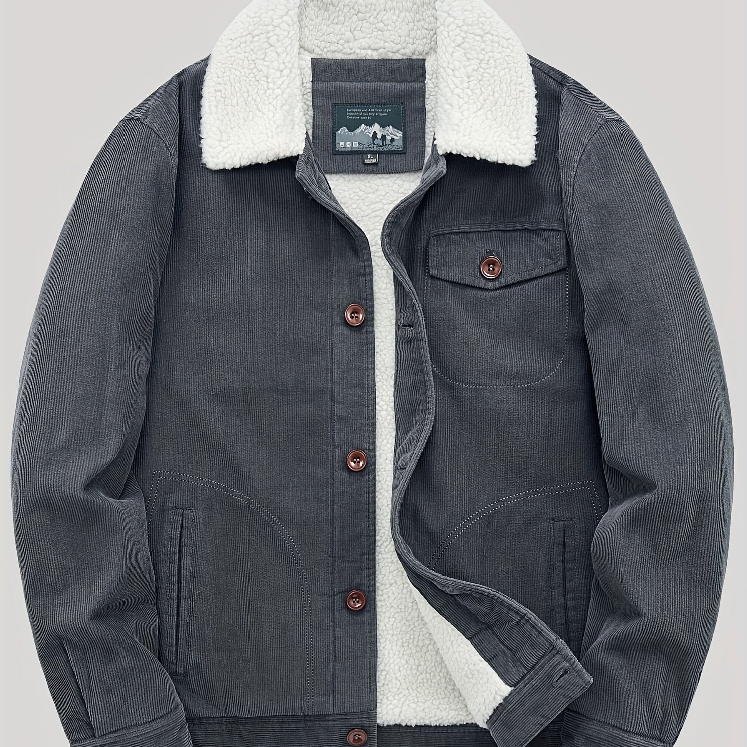  Sven | Warm fleece button jacket - 07/112024 1 - DYAVOR® 