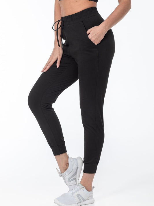  Sophie | Solid color casual running pants with pocket - 07/112024 1 - DYAVOR® 
