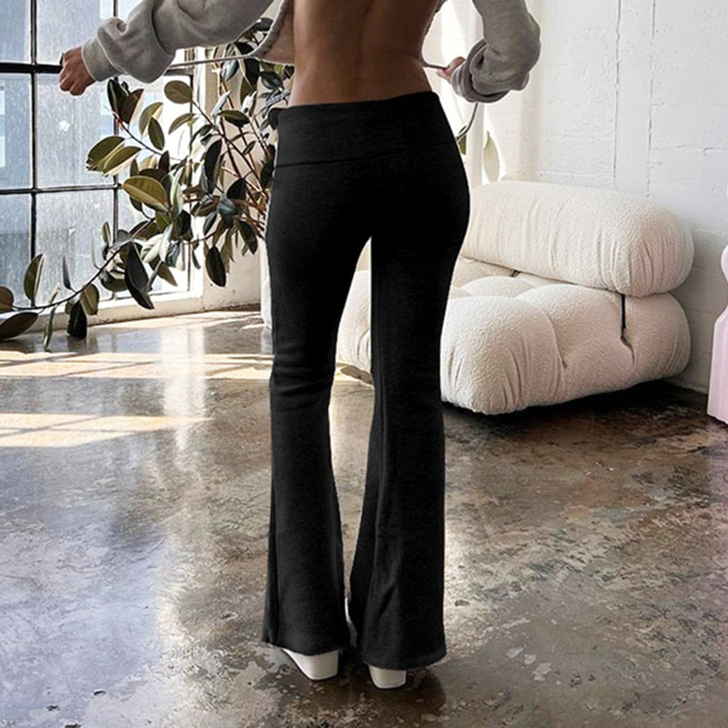  Fenna | Casual low waist flared pants - 07/112024 3 - DYAVOR® 