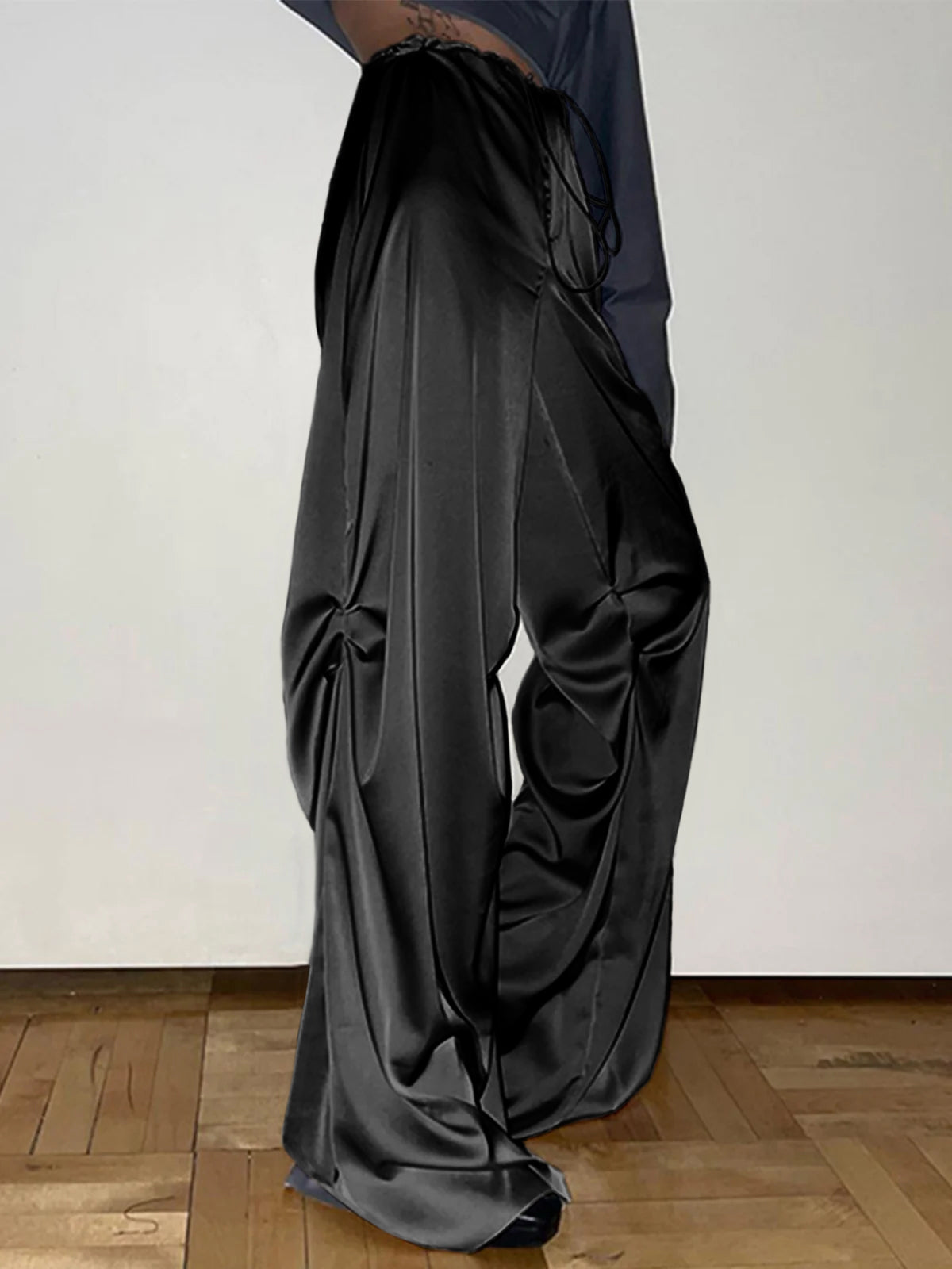  Oversized Satin Wide Leg Pants - 05/112024 1 - DYAVOR® 