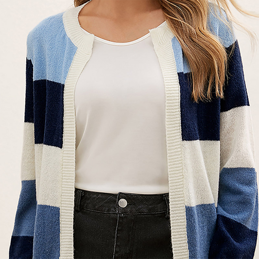  Nice cardigan with thick stripes - 07/112024 3 - DYAVOR® 