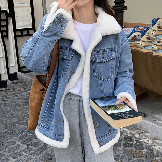  Winter fleece denim jacket - Callie - 26/102024 1 - DYAVOR® 