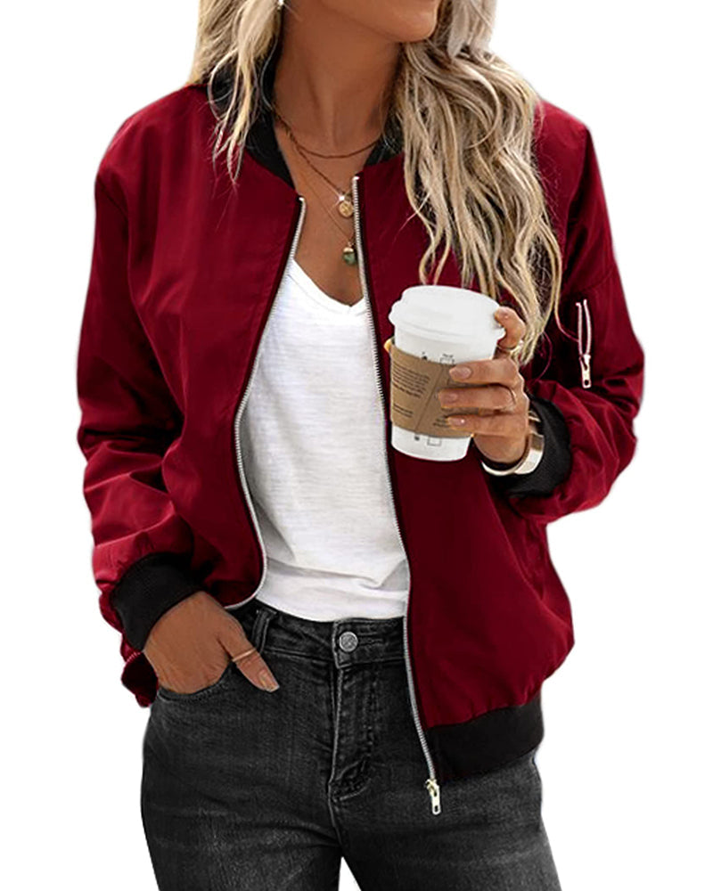  Stylish streetwear bomber jacket - Henia - 26/102024 1 - DYAVOR® 