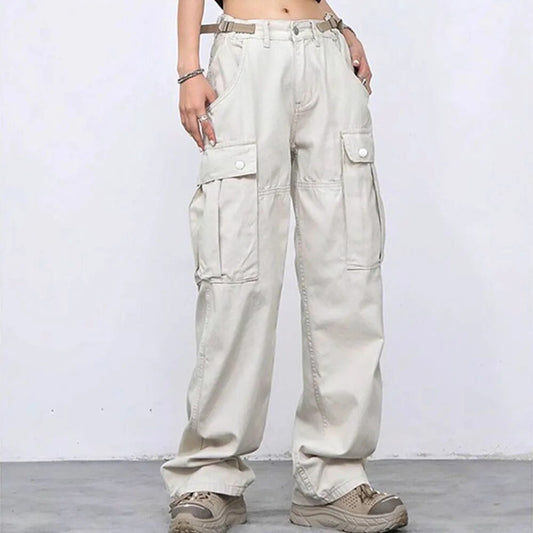  Rifka - Women's baggy cargo pants with wide pocket - 07/112024 3 - DYAVOR® 