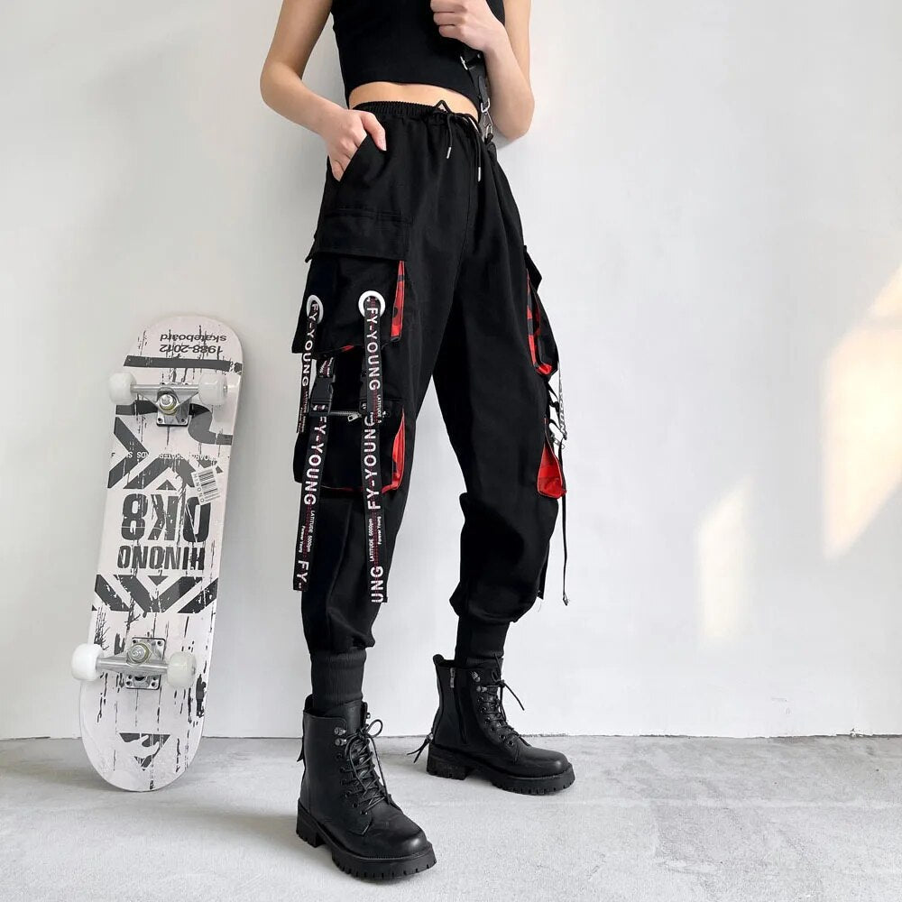  Fleur - High Waist Cargo Pants with Pockets for Women - 07/112024 3 - DYAVOR® 