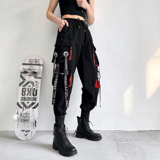  Fleur - High Waist Cargo Pants with Pockets for Women - 07/112024 3 - DYAVOR® 