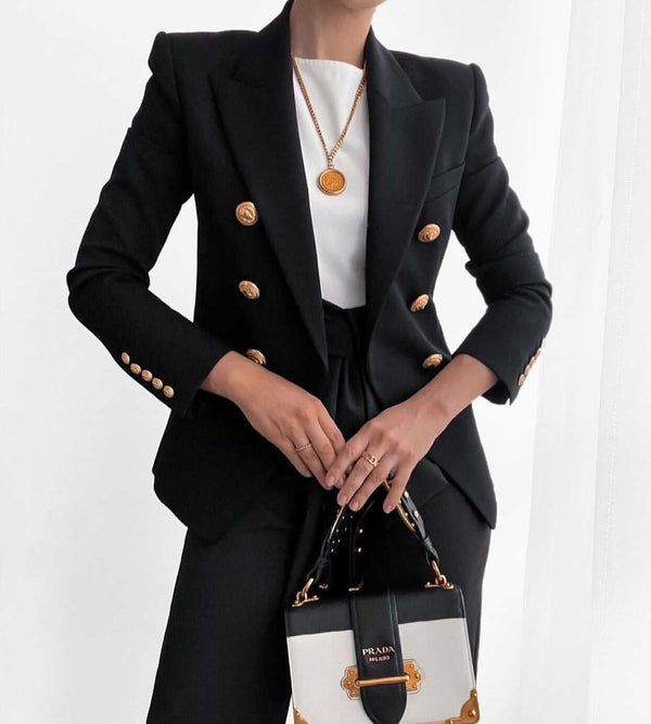  'Leosoxs' Black Blazer -  - DYAVOR® 