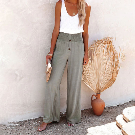  Nathalie - Casual high waist pants - 07/112024 2 - DYAVOR® 