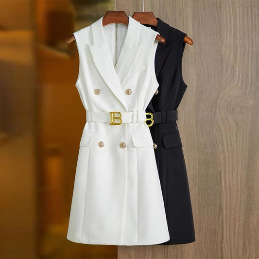  Stylish Blazer Dress - coat - DYAVOR® 