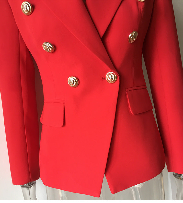  'Leosoxs' Red Blazer -  - DYAVOR® 
