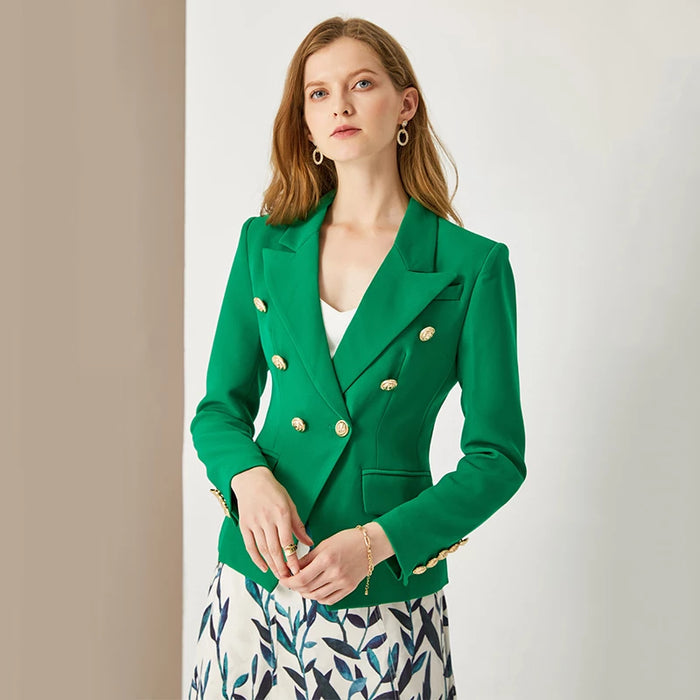  'Leosoxs' Green & Yellow Blazer -  - DYAVOR® 
