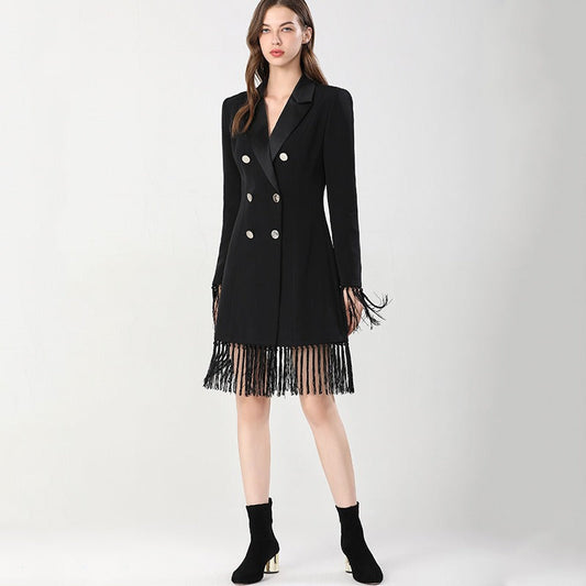  Tassel Blazer Dress - Blazer Dress - DYAVOR® 