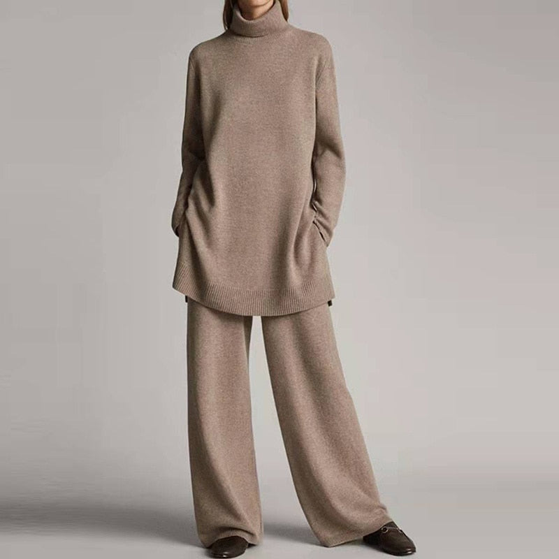  High Quality Turtleneck and Pants Set | Elastic and Hardwearing - 11/162024 1 - DYAVOR® 